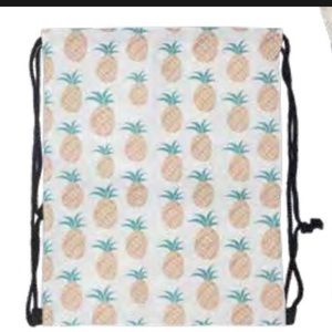 Pineapple Drawstring Bag